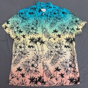 American Eagle Outfitters Multicolor Floral Men's Shirt